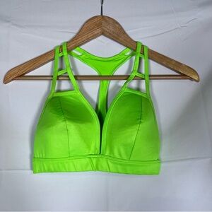 Alo Yoga Movement Women’s XS Sports Bra Lime Green Padded